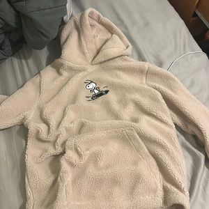 H&M Peanuts Fleece Hoodie